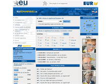 Tablet Screenshot of eudomains.sk